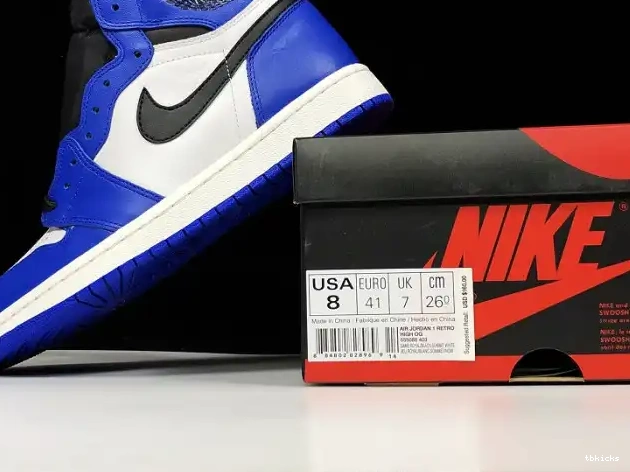 Reps TBK Jordan - 'Game Air Retro Royal' 403 High 1 555088 OG 0420
